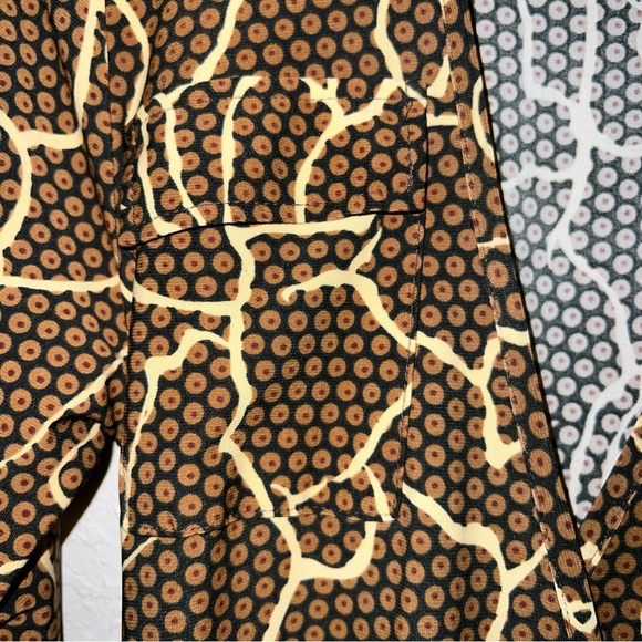 Diane Von Furstenberg 100% Silk Jersey
Wrap Dress Brown Dot Print Pattern Size 4 - Picture 3 of 11